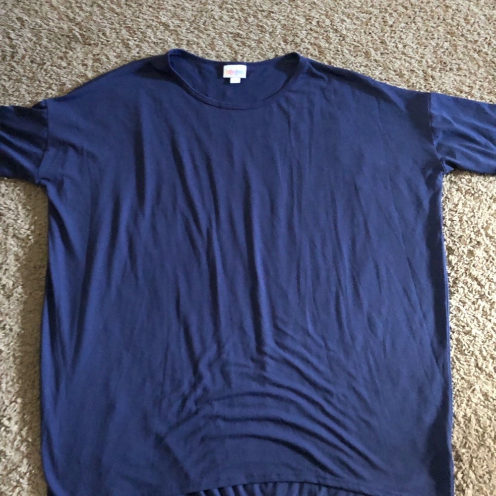 Lularoe Irma Navy Blue